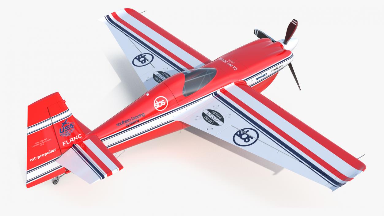 3D Aerobatic Aircraft Zivko Edge 540 model