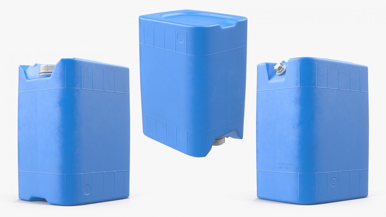 Plastic Water Tank 5 Gal 3D model