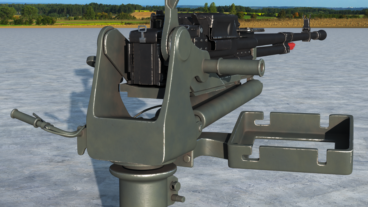3D NSV Utyos Machine Gun