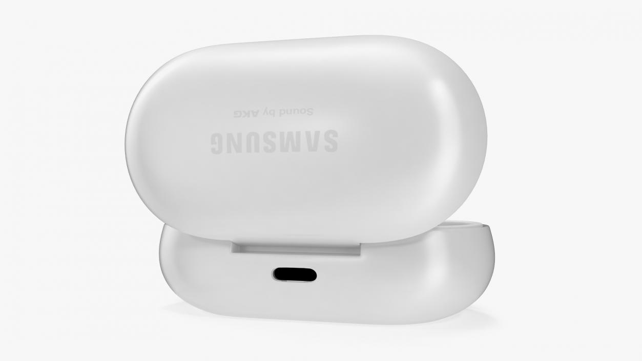 Samsung Galaxy Buds Plus with Charging Case White 3D model