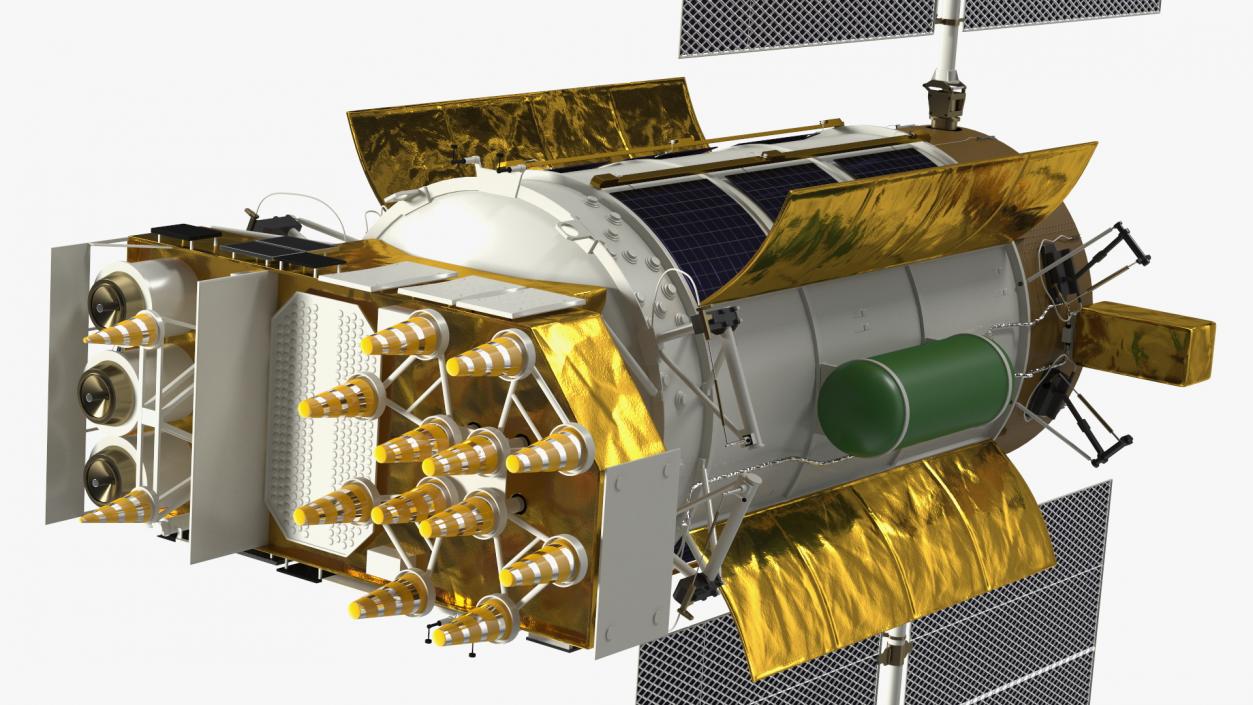 Satellite GLONASS-M 3D model