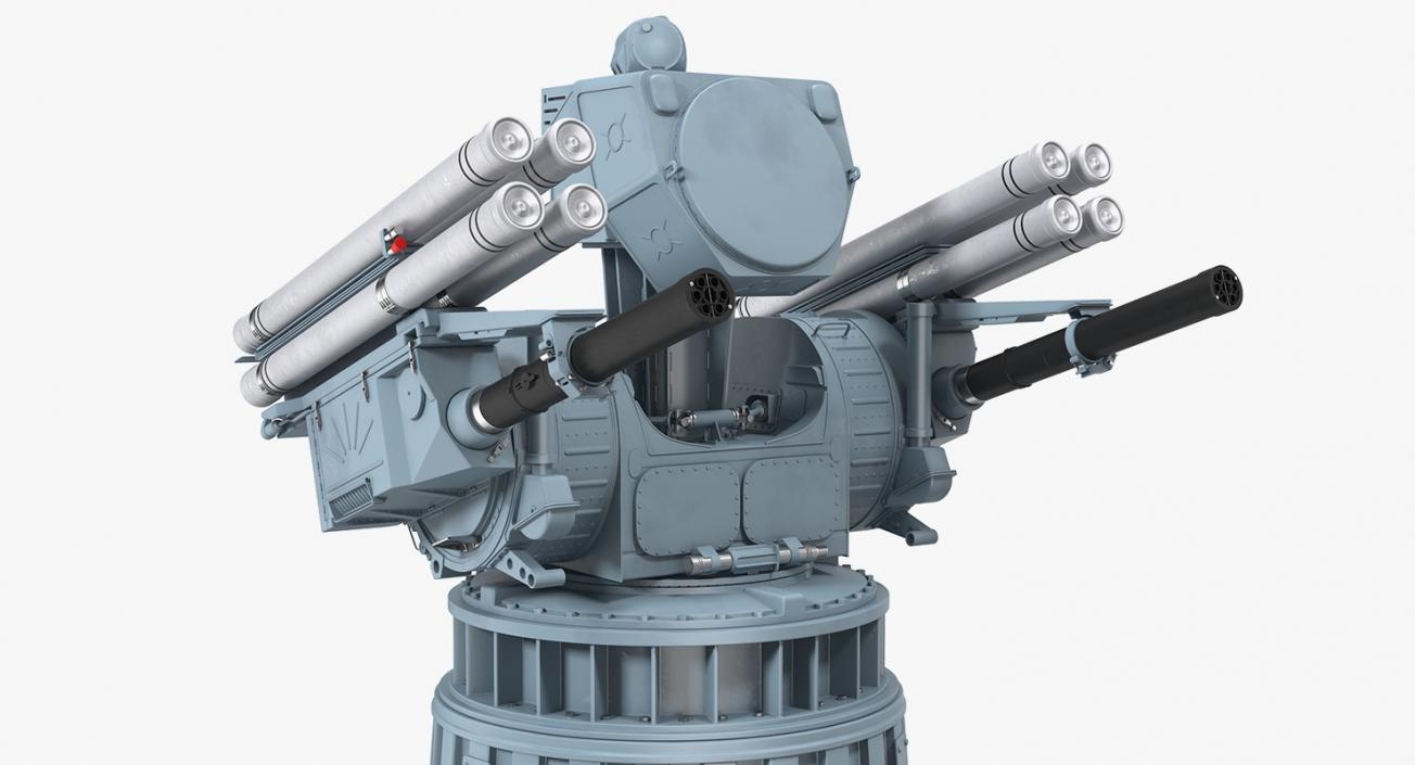 3D model Pantsir-ME Naval Air Defence Rigged
