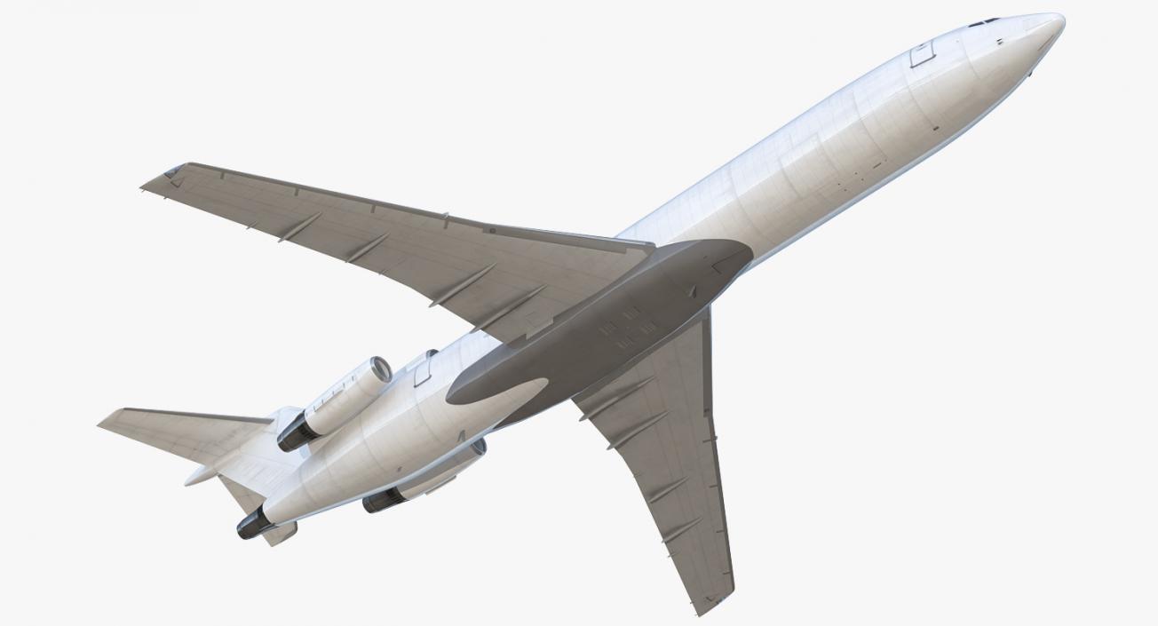 3D model Boeing 727-200F Generic Rigged
