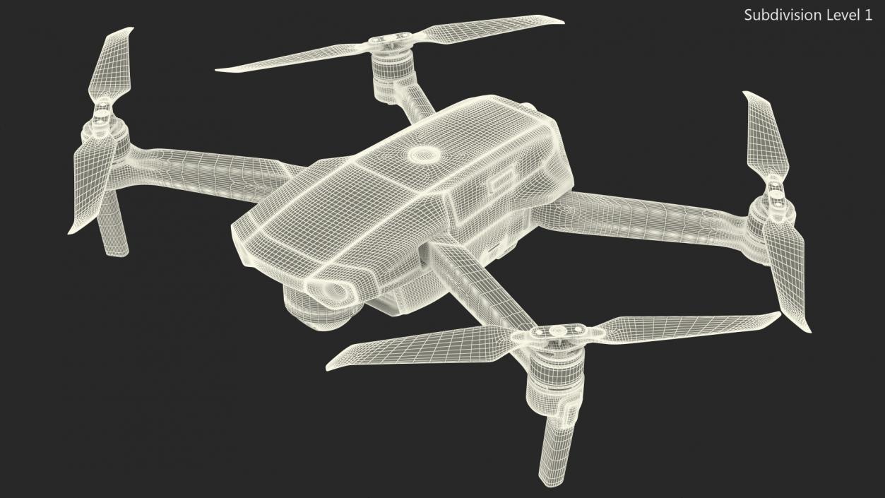 3D Quadcopter with Security Camera