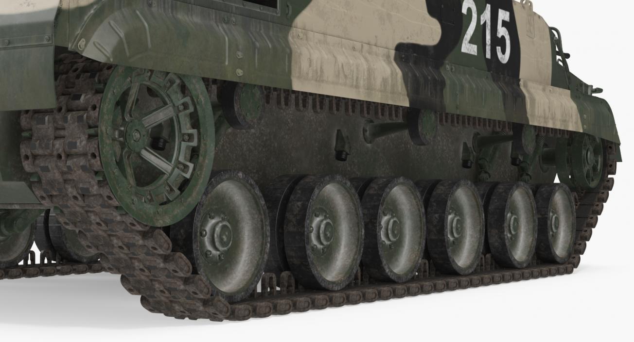 3D Infantry Fighting Vehicle BMP-3 Rigged model