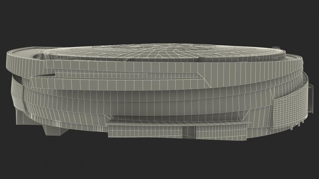 3D Chase Center Arena model