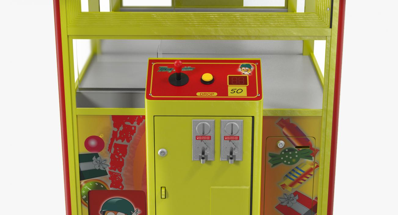 3D Claw Vending Machine Empty