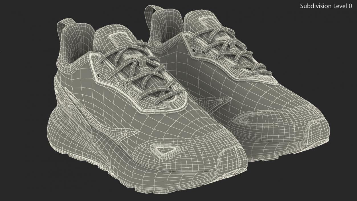 Sneakers Black 3D model