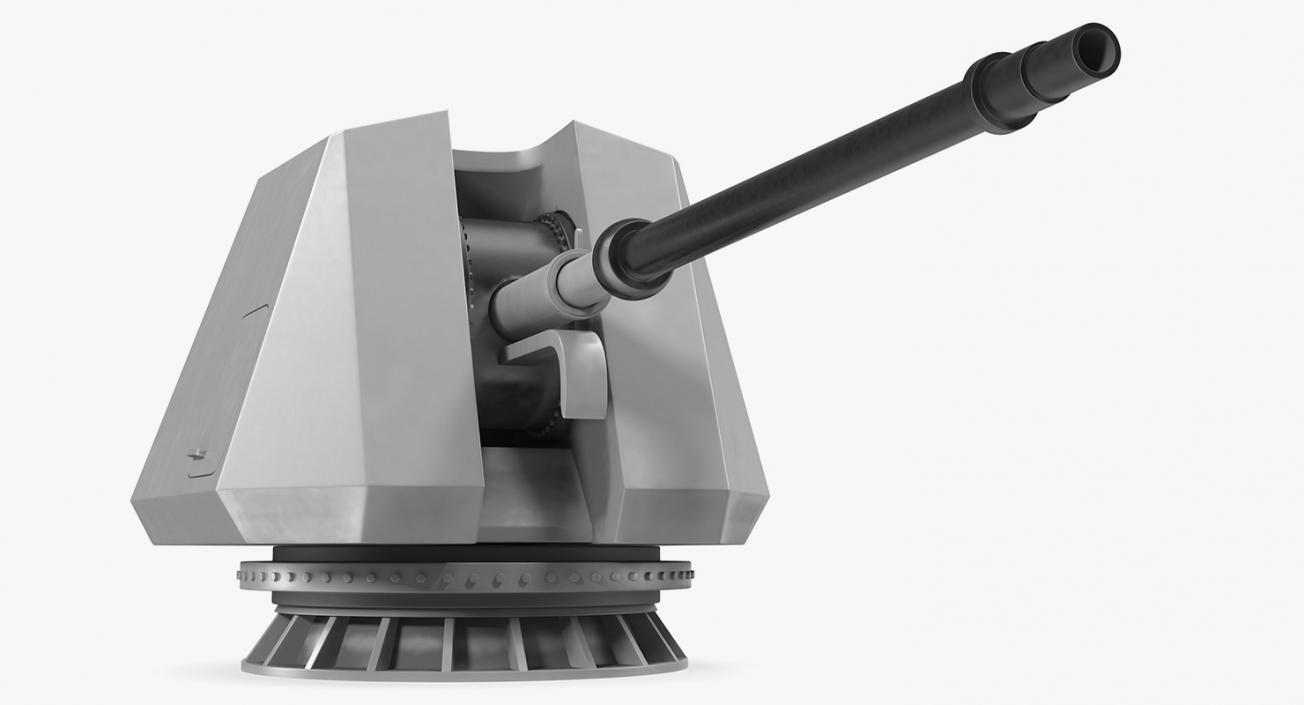 OTO Melara 76mm Gun 3D model