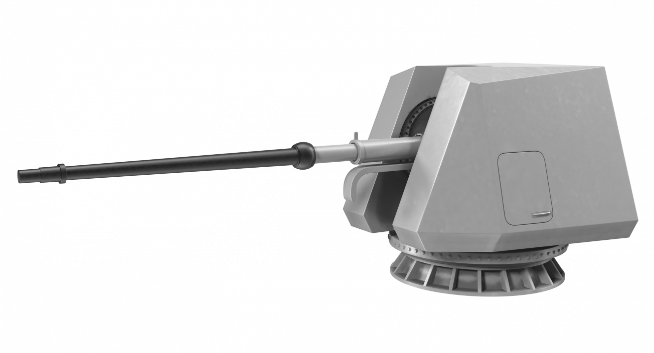 OTO Melara 76mm Gun 3D model