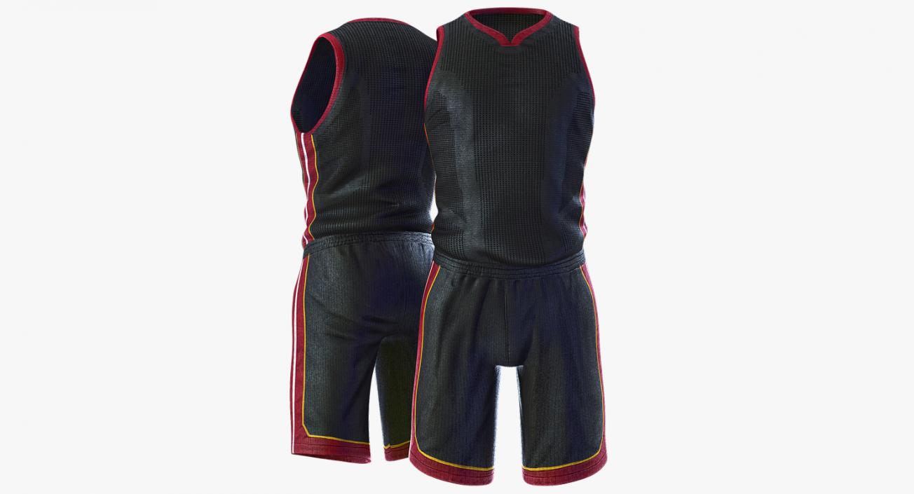 3D Basketball Uniform model
