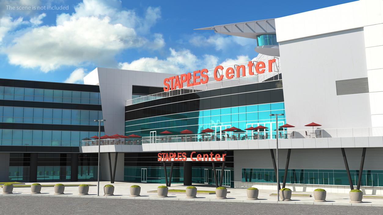 Staples Center Multi-Purpose Arena 3D model