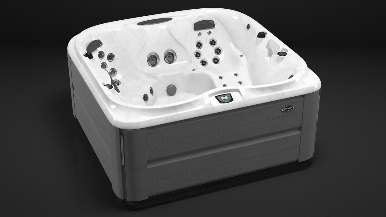 3D Jacuzzi J475 Spa Hot Tub Platinum model
