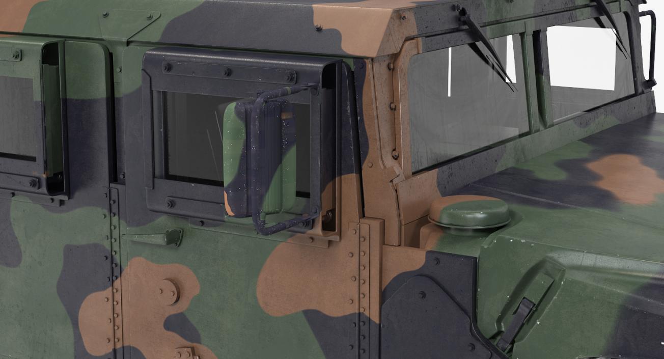 Humvee M1151 Camo 3D