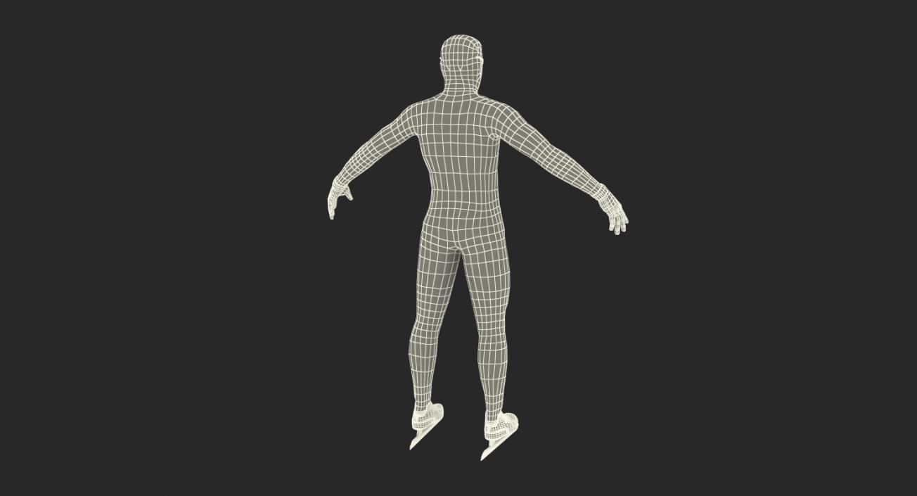 Speed Skater Suit 2 3D model