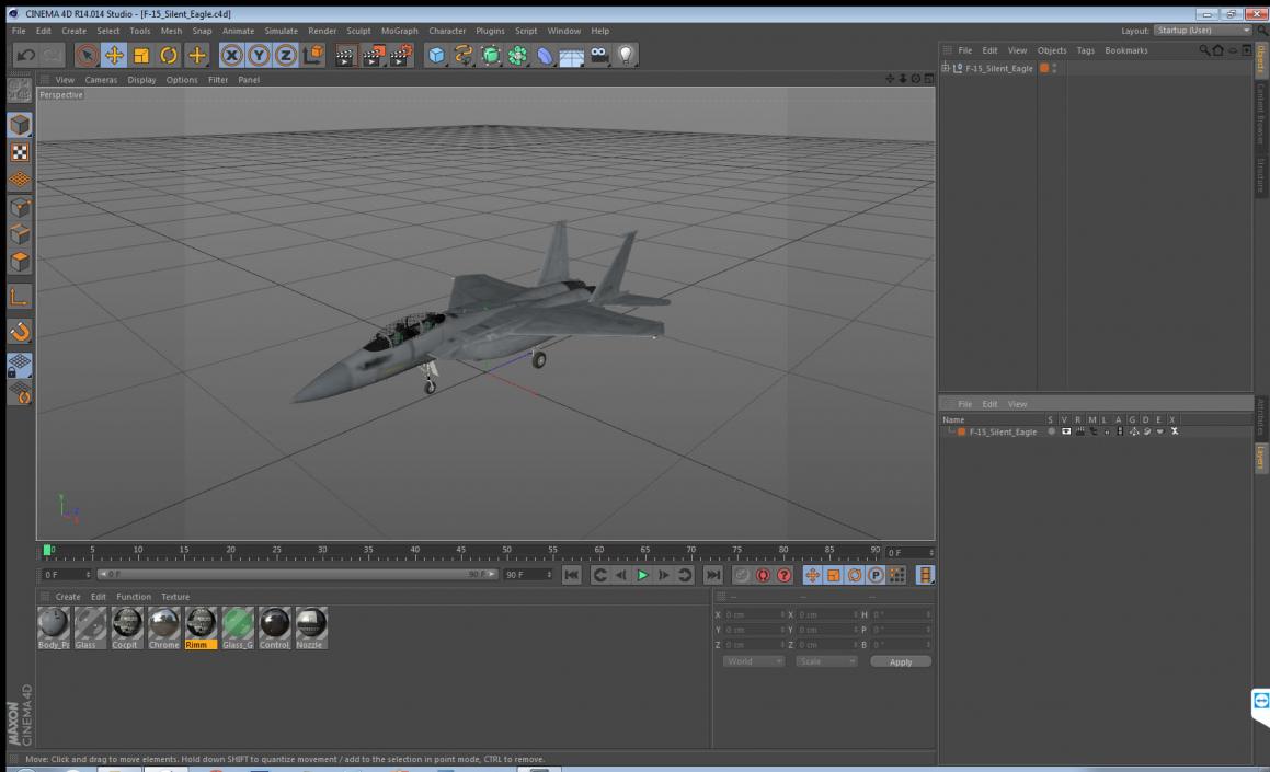 F-15 Silent Eagle 3D