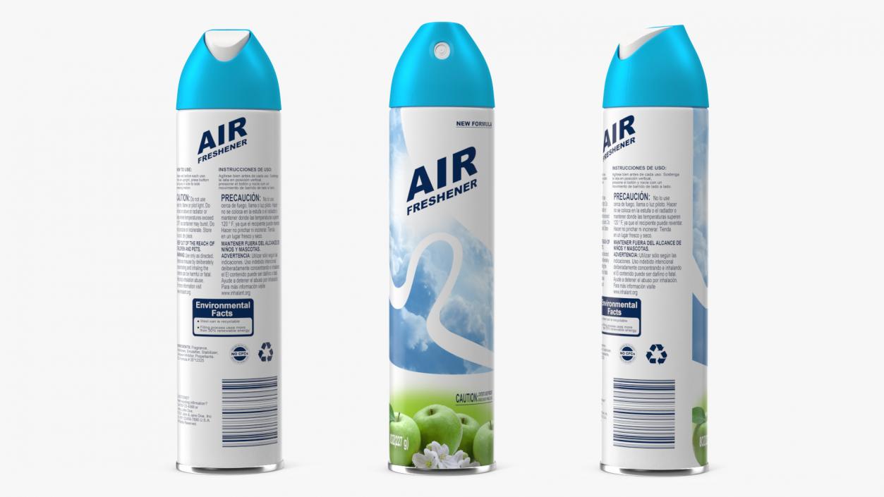 Air Freshener Aerosol Spray 3D