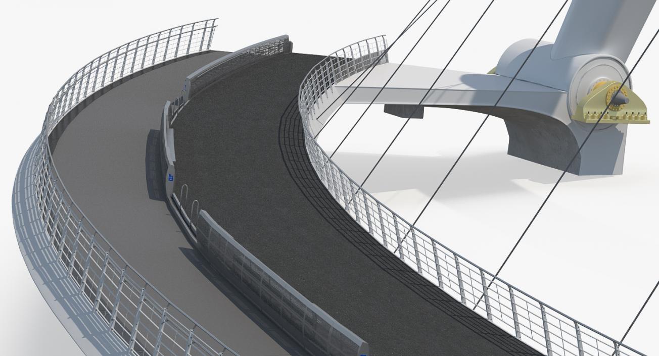 Gateshead Millennium Bridge 3D