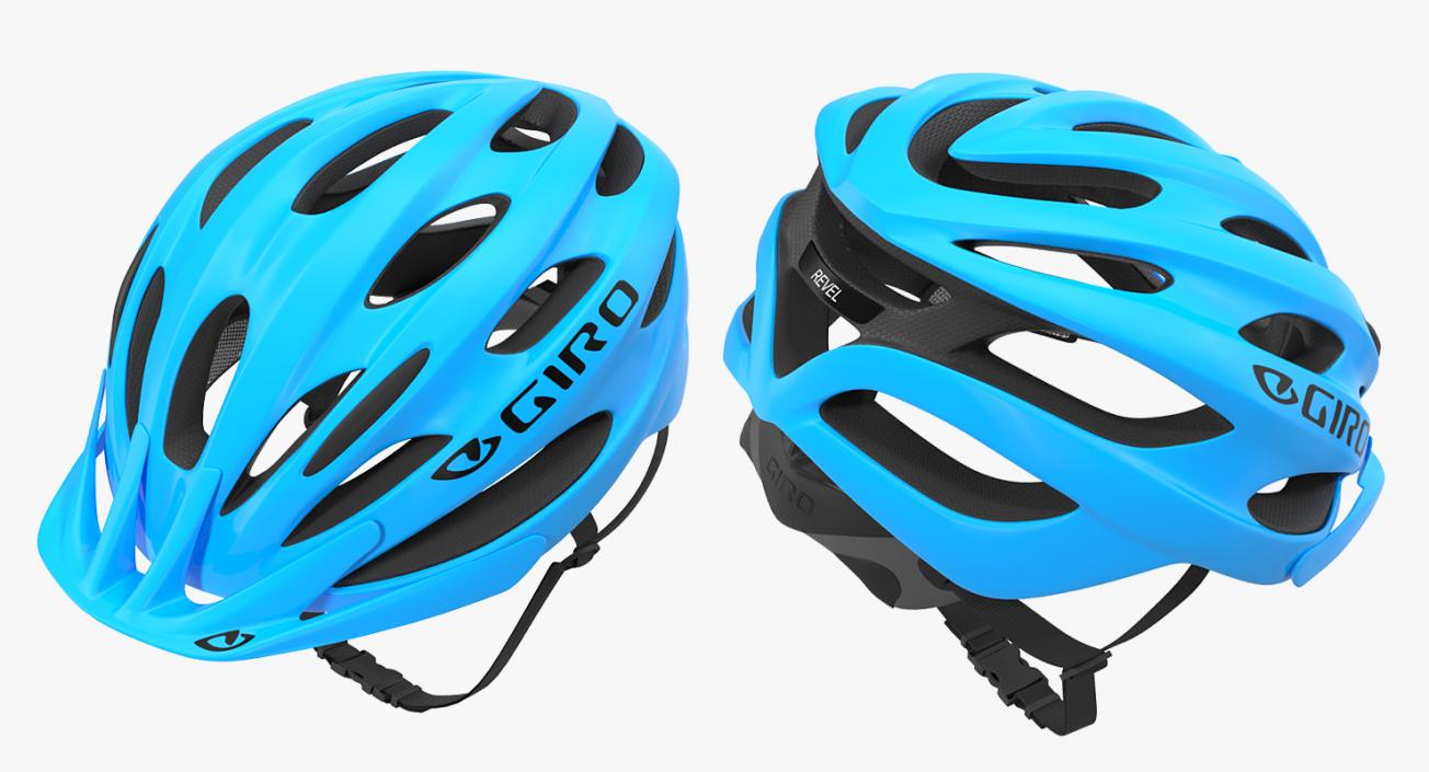 3D model Giro Revel Bicycle Helmet