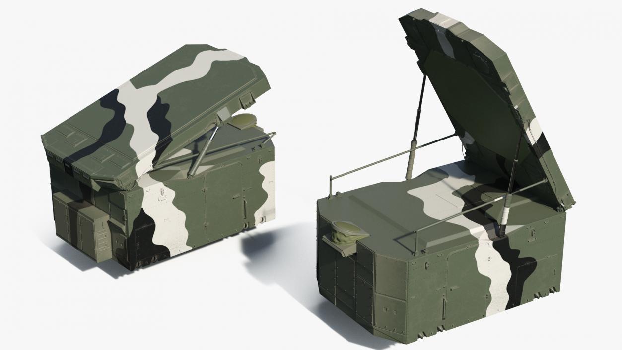 3D Camouflage S300 Flap Lid B Missile Guidance Radar Rigged