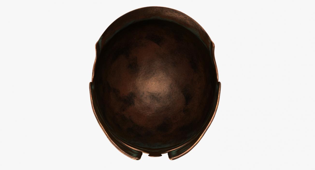 Bronze Corinthian Helmet 3D model