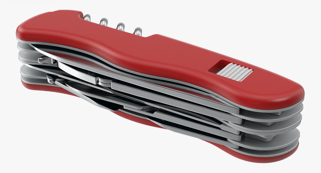 3D Swiss Army Classic Pen Knife model