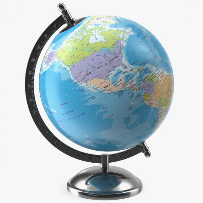 3D Classic Globe model