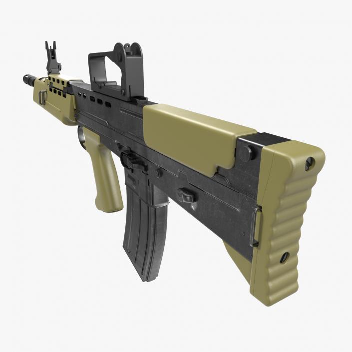 Bullpup Assault Rifle L85A2 3D