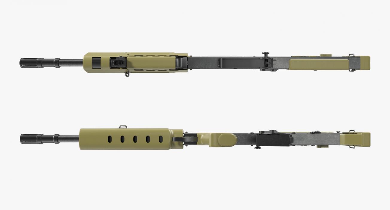 Bullpup Assault Rifle L85A2 3D