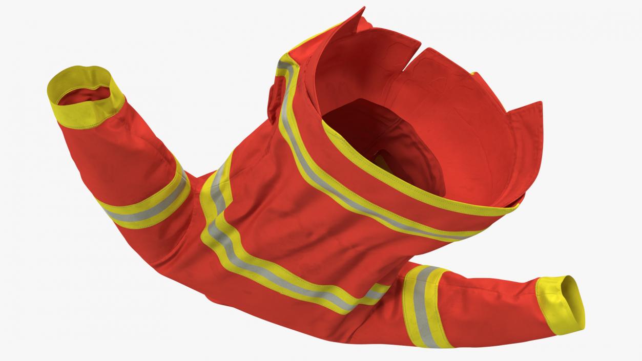 Firefighting Coat 3D