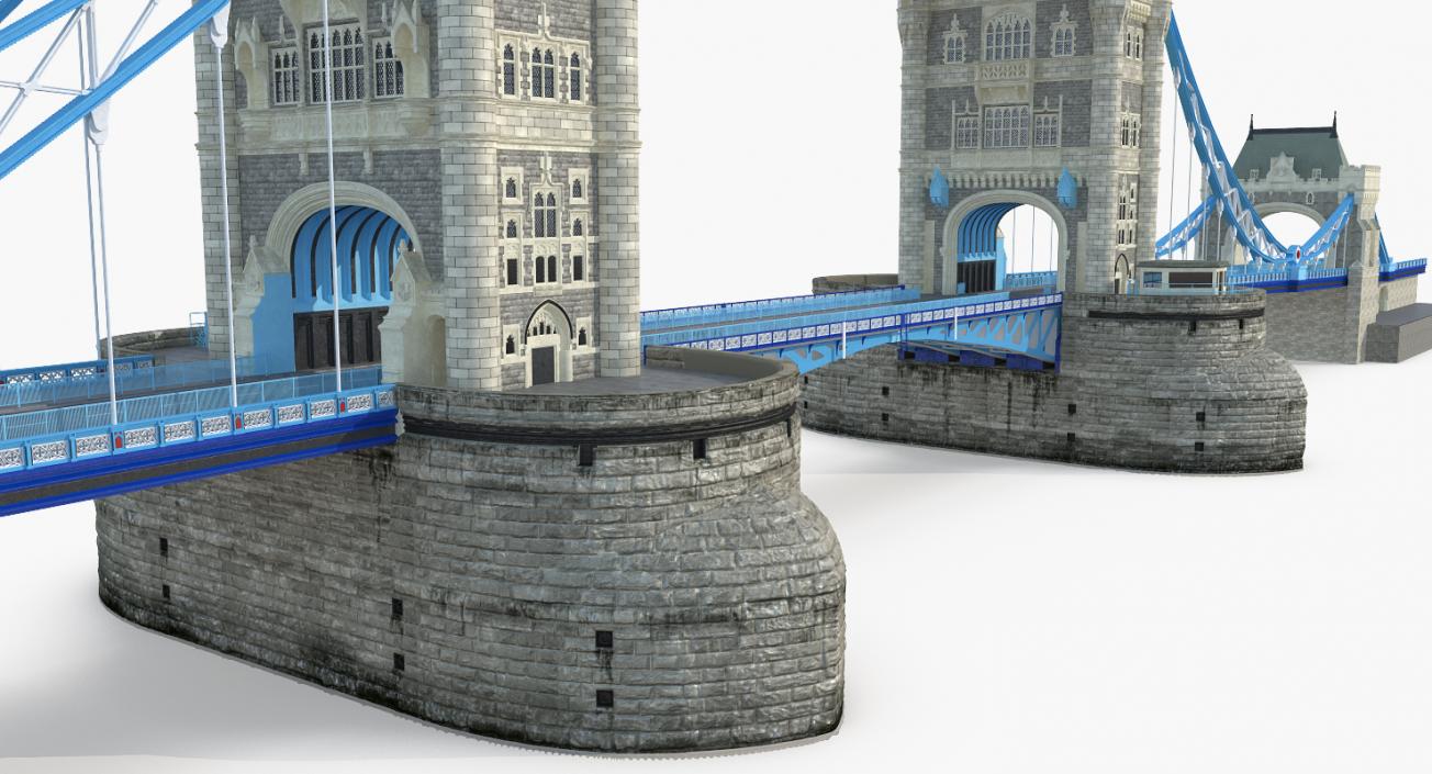 Tower Bridge London 3D model
