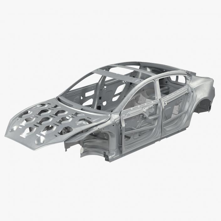 Tesla Model S Frame 3D model