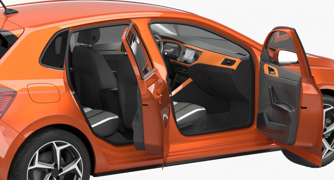3D model Volkswagen Polo 2018