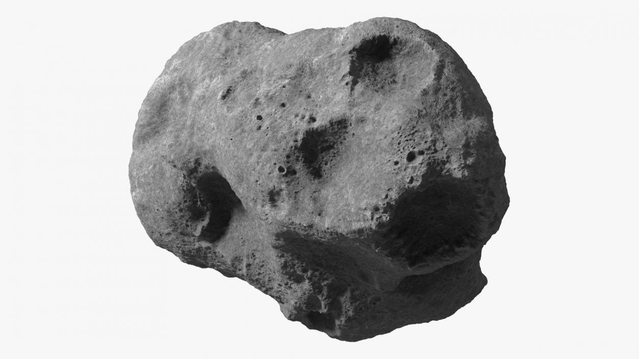 3D model Asteroid 100 Meter in Diameter