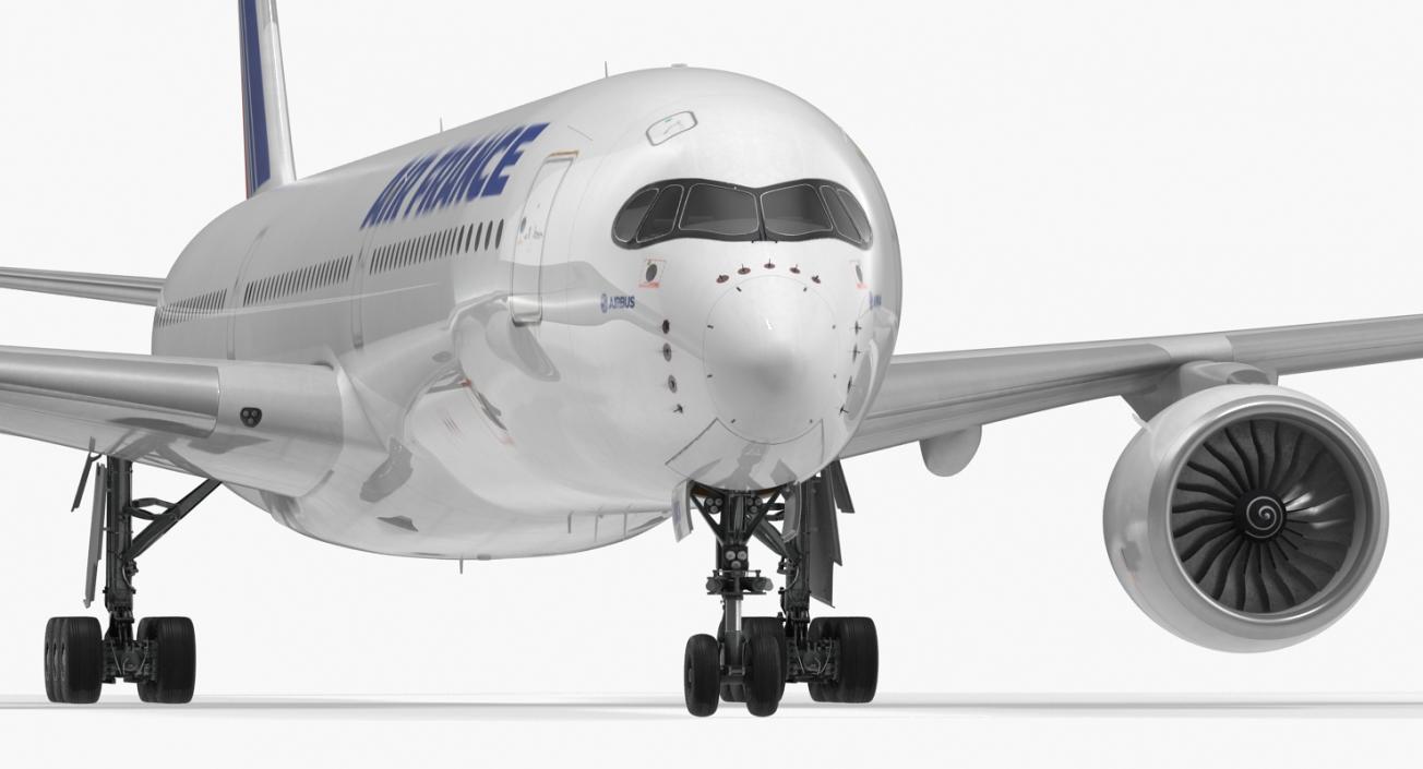 Airbus A350-1000 Air France 3D
