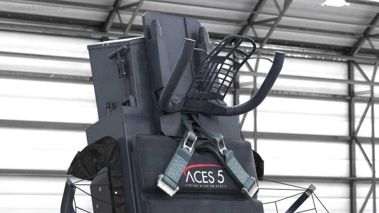 3D model Ejection Seat ACES 5