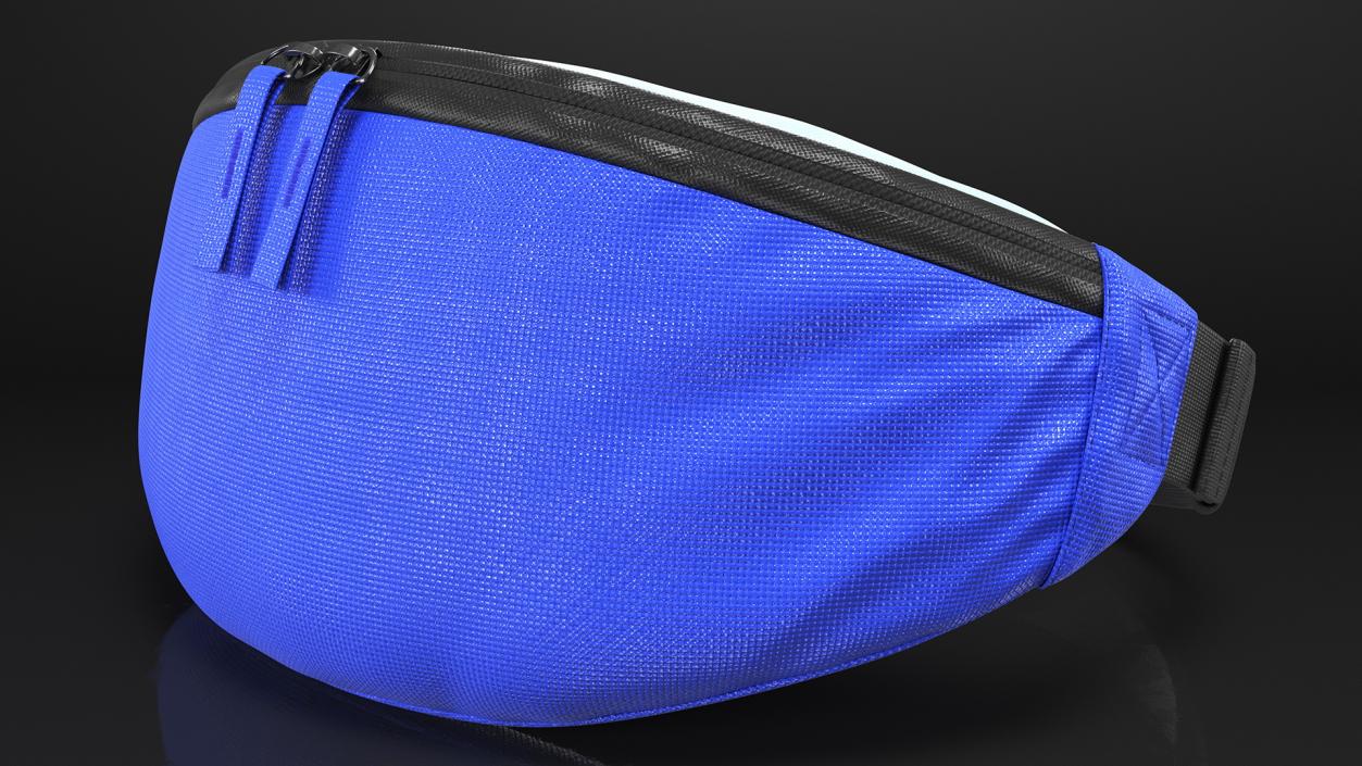 Small Hip Pack Blue 3D model