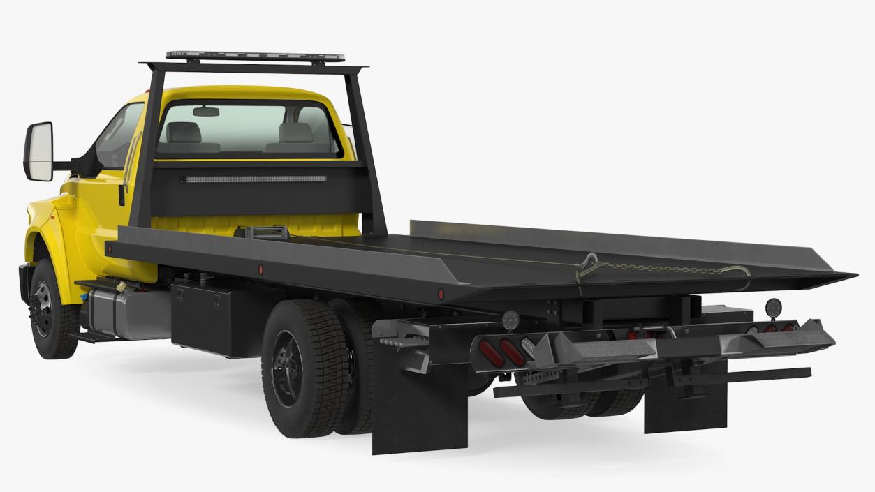 Tow Truck Flatbed 3D