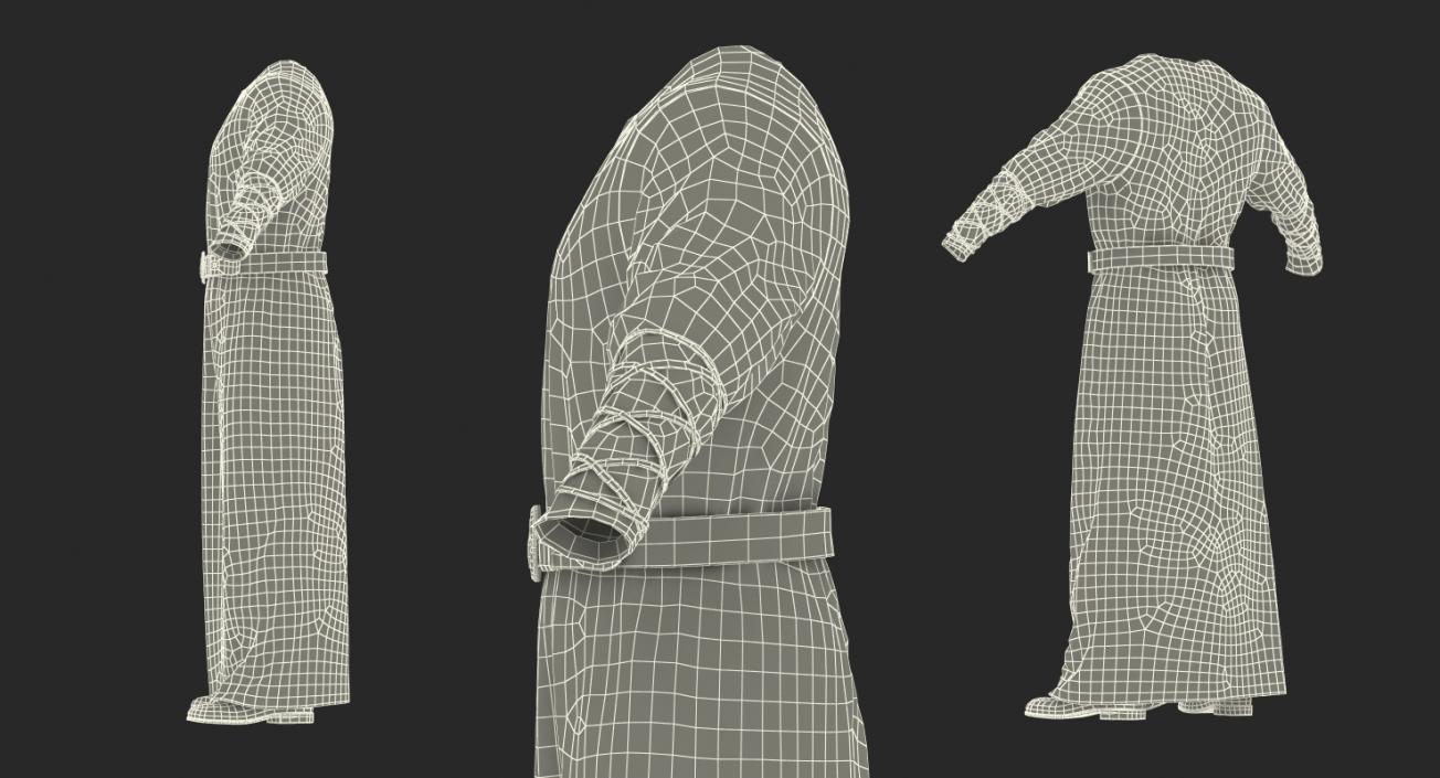 Medieval Clothing Men Tunic 3D