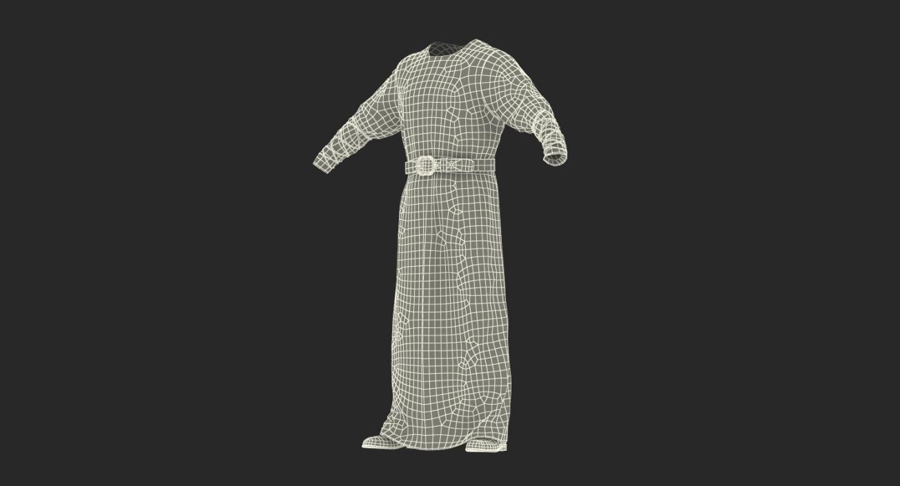 Medieval Clothing Men Tunic 3D
