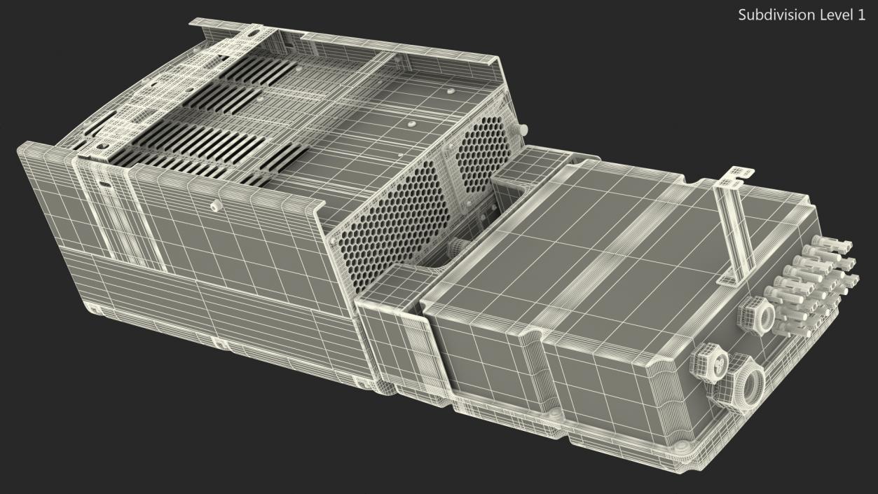Three Phase Solar Panel Inverter 3D