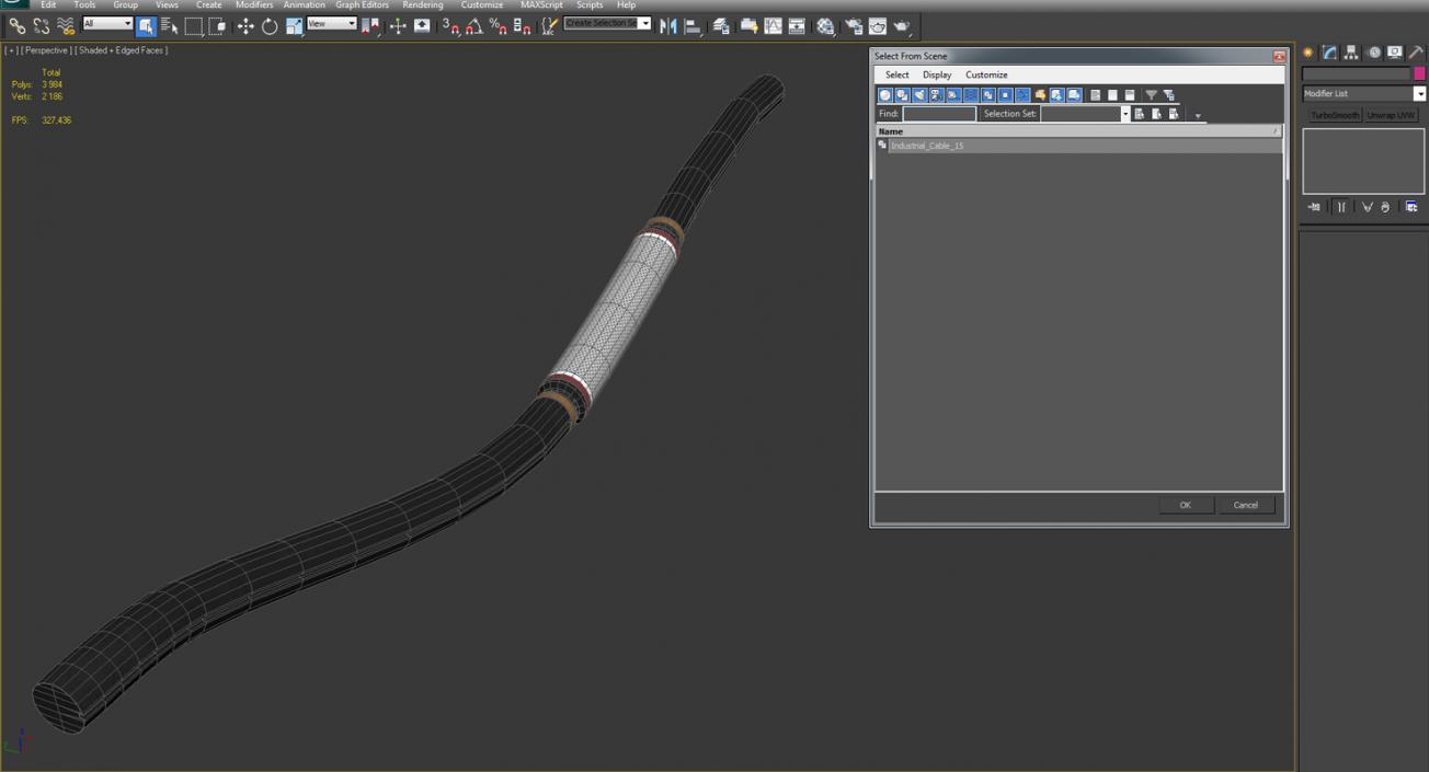Industrial Cable 15 3D model