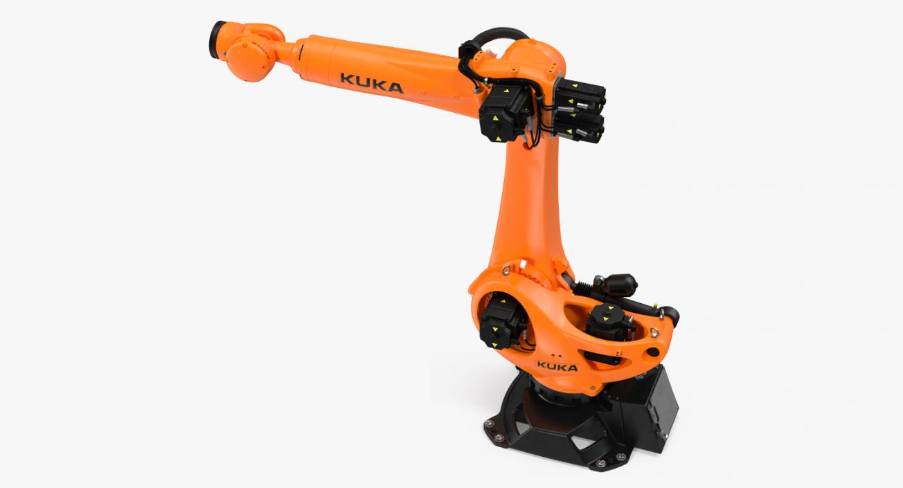 Kuka KR 210 R3100 Ultra Rigged for Maya 3D model
