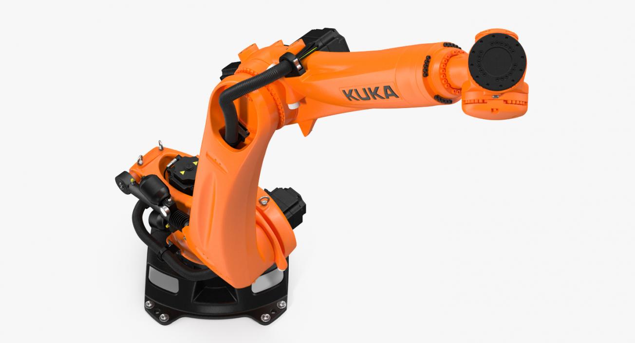 Kuka KR 210 R3100 Ultra Rigged for Maya 3D model