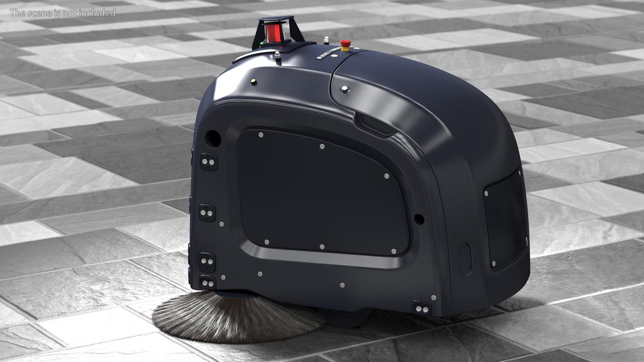Fully Automated Floor Cleaner 3D model