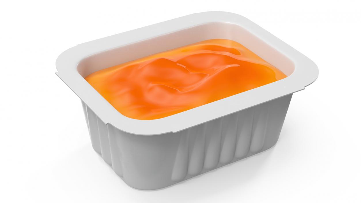 Sweet and Sour Sauce Dip Pot Heinz 3D model