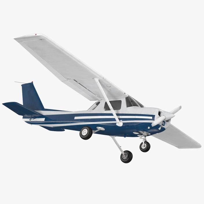 Multipurpose Civil Aircraft Generic Rigged 3D