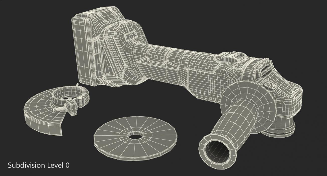 Angle Grinder Kit 3D