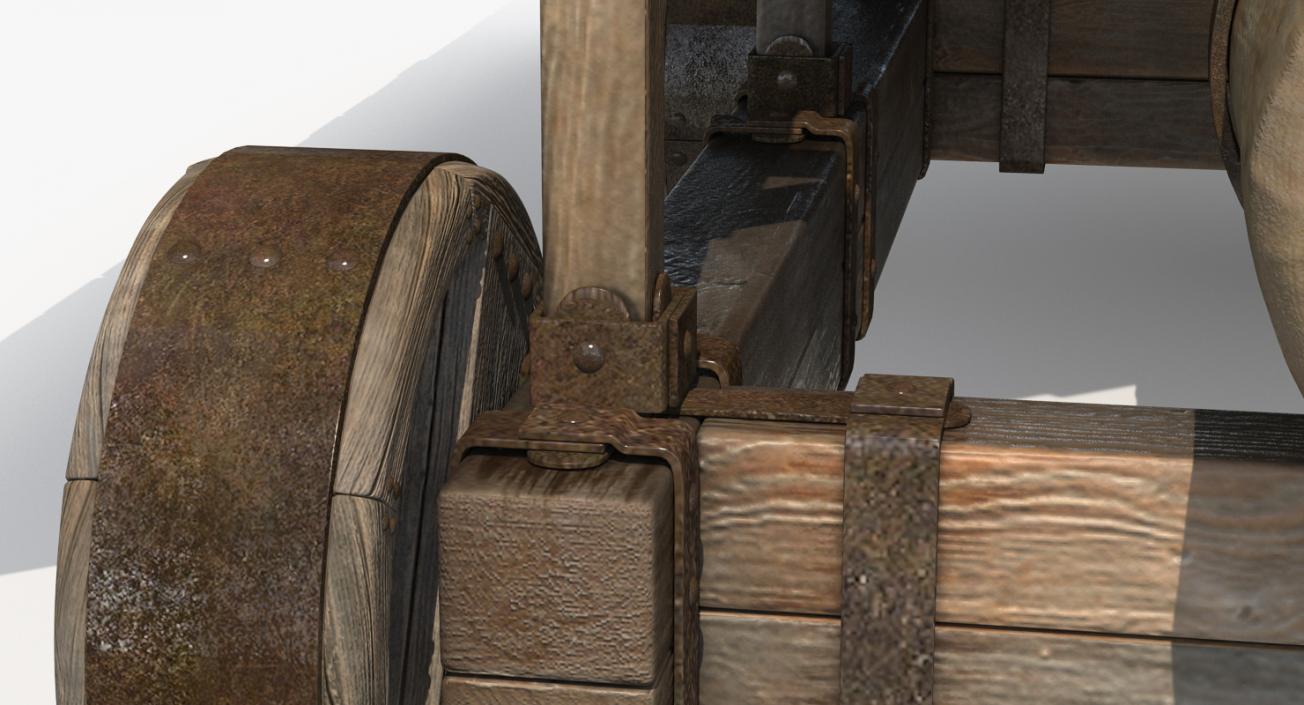 Medieval Battering Ram 3D