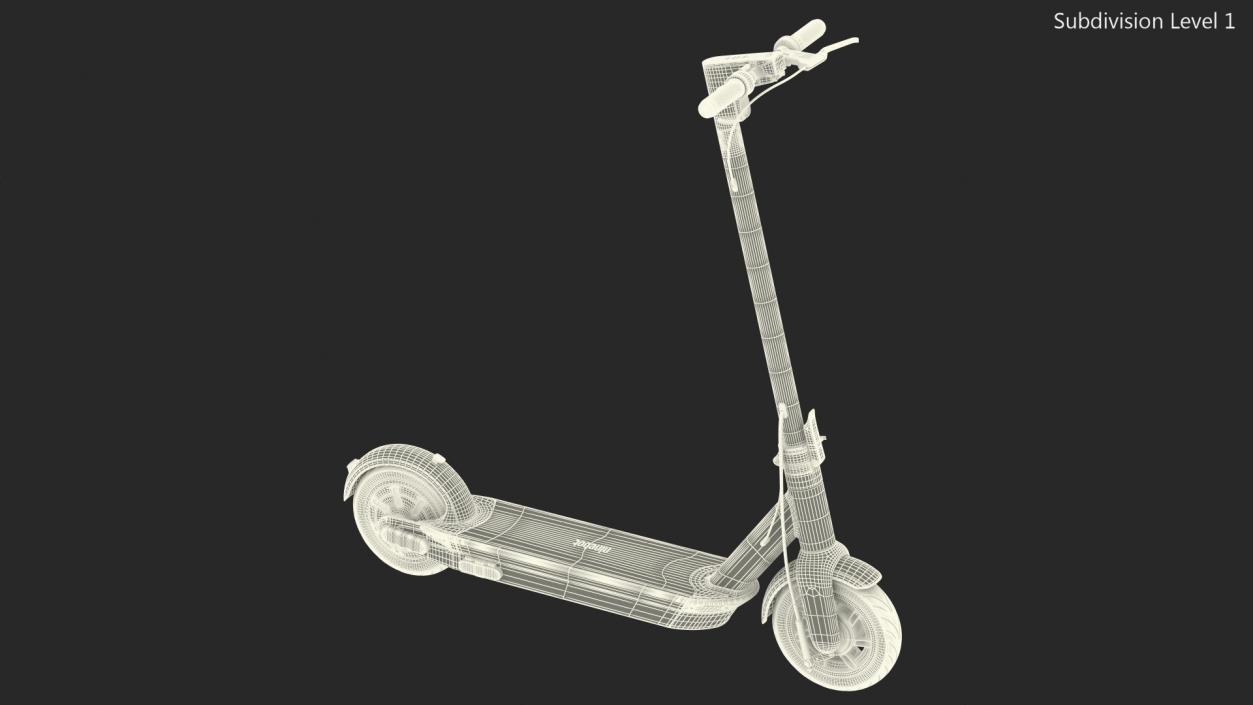 3D Ninebot KickScooter MAX model